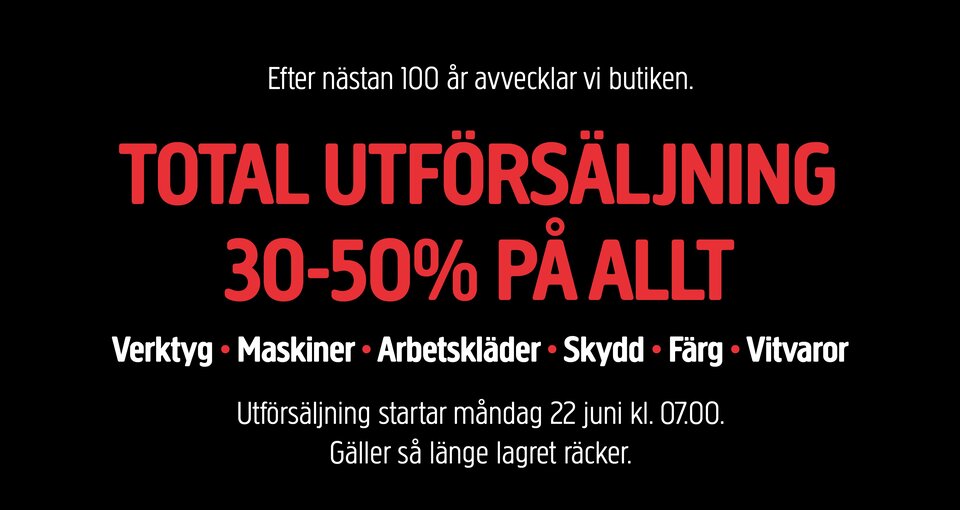 Utförsäljning